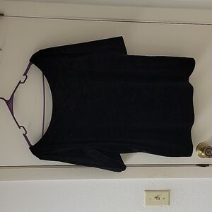 Boden Laura velvet scoopback ballerina top euc!